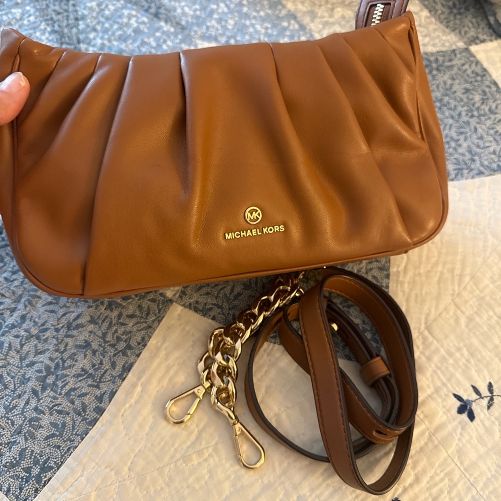 Michael Kors Brown Leather Women's Bag